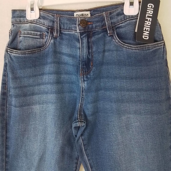 OshKosh Girlfriend Jeans Size 14 in Medium Wash Denim - Picture 12 of 12